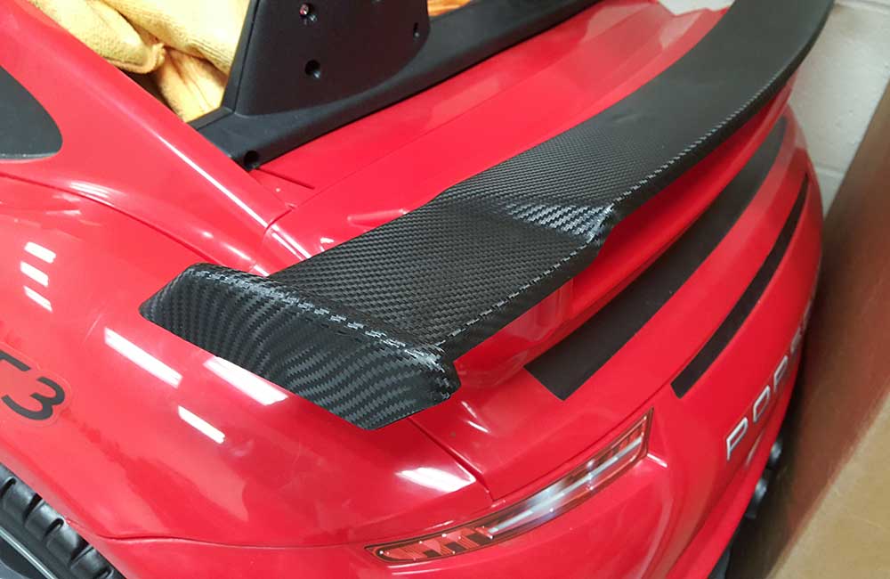 red porsche power wheels